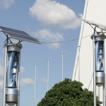 太陽光と風力のダブル発電