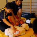 AEDを使った救命体験