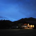 新日本百名山「七時雨山」の夕暮れ